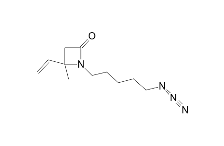 N-(5-Azidopentyl)-4-methyl-4-vinylazetidin-2-one