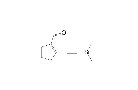 2-[(Trimethylsilyl)ethynyl]-1-cyclopentene-1-carboxaldehyde