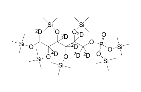 O-heptakis(trimethylsilyl)-D-glucitol-1,2,3,4,5,6,6-D7-6-phosphate