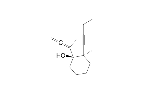 trans-2-(But-1-yn-1-yl)-1-(buta-2,3-dien-2-yl)-2-methylcyclohexanol