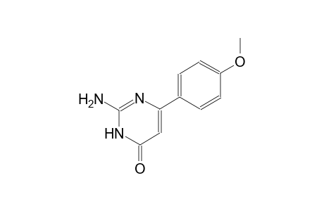 4(3H)-pyrimidinone, 2-amino-6-(4-methoxyphenyl)-