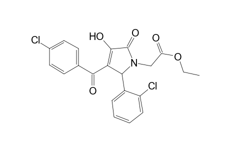 Ethyl [3-(4-chlorobenzoyl)-2-(2-chlorophenyl)-4-hydroxy-5-oxo-2,5-dihydro-1H-pyrrol-1-yl]acetate