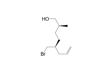 6-Hepten-1-ol, 5-(bromomethyl)-2,6-dimethyl-, [R-(R*,S*)]-
