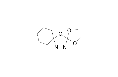 2,2-Dimethoxy-5,5-pentamethylene-1,3,4-.deta.(3)-oxadiazoline
