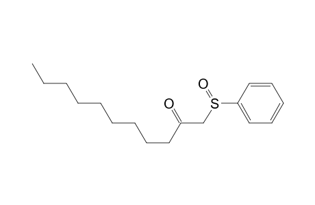 1-(Phenylsulfinyl)undecan-2-one