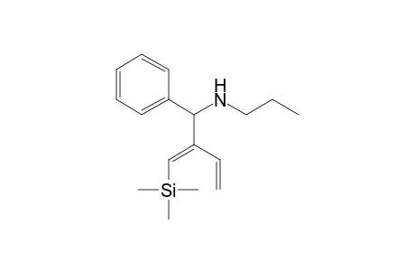 (E)-1-Phenyl-N-propyl-2-[(trimethylsilyl)methylene]but-3-en-1-amine