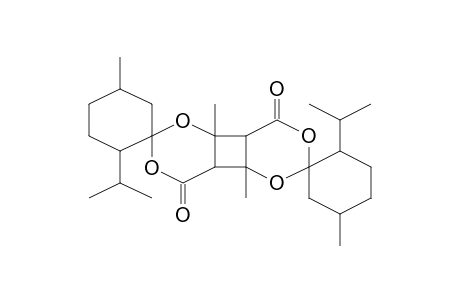 Dispiro[cyclohexane-2',5-tricyclo[6.4.0.0(2,7)]dodecane-3,9-dione-11,2"-cyclohexane], 1',1"-diisopropyl-4,6,10,12-tetraoxa-1,4',4",7-tetramethyl