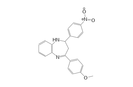 4-(4-methoxyphenyl)-2-(4-nitrophenyl)-2,3-dihydro-1H-1,5-benzodiazepine