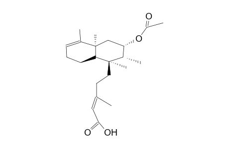 13E-7alpha-ACETOXYLKOLAVENIC ACID