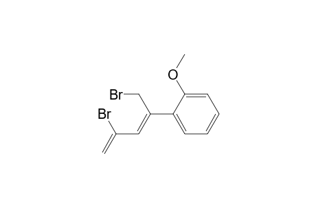 (Z)-1-(1,4-Dibromopenta-2,4-dien-2-yl)-2-methoxybenzene