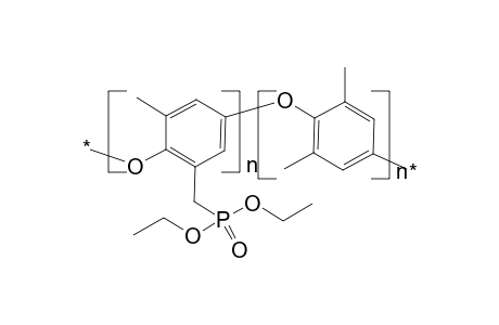 Poly(oxy-2,6-dimethyl-1,4-phenylene), phosphorylated