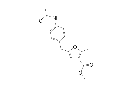 Methyl 5-(4-Acetamidobenzyl)-2-methylfuran-3-carboxylate