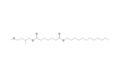 Pimelic acid, 4-methoxy-2-methylbutyl dodecyl ester