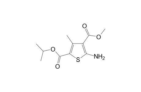 2-Isopropyl 4-methyl 5-amino-3-methyl-2,4-thiophenedicarboxylate