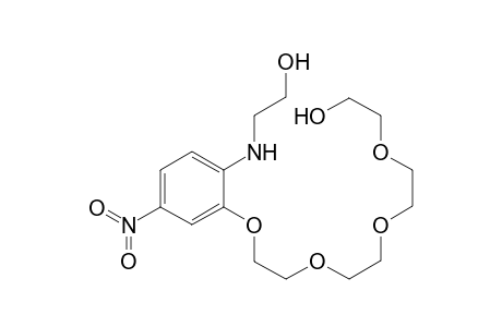 1-[2'-(Hydroxyethyl)amino]-2-(12'-hydroxy-1',4',7',10'-tetraoxadodecy)-4-nitrobenzene