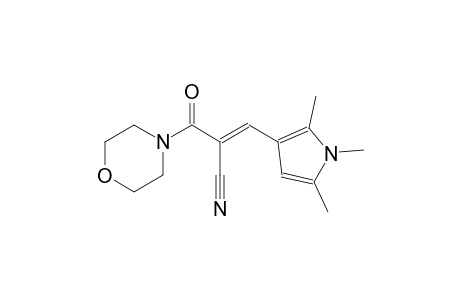 (2E)-2-(4-morpholinylcarbonyl)-3-(1,2,5-trimethyl-1H-pyrrol-3-yl)-2-propenenitrile