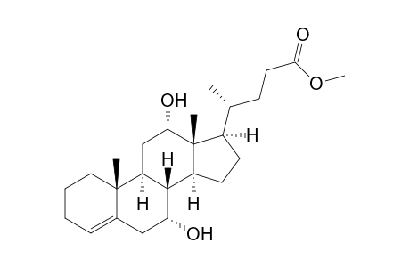 7alpha,12alpha-Dihydroxychol-4-enoic acid-methylester