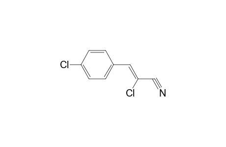 (2Z)-2-Chloro-3-(4-chlorophenyl)acrylonitrile