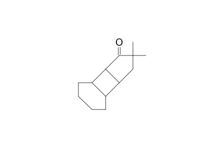 (1b,2a,6a,7B)-4,4-Dimethyl-tricyclo(5.4.0.0/2,6/)undecan-3-one