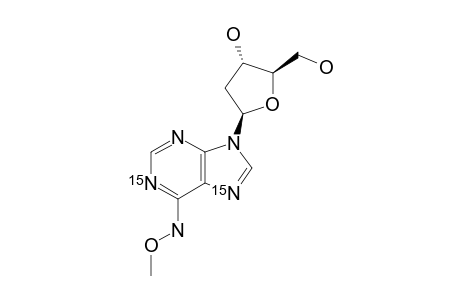 [1,7-(15)-N2]-N6-METHOXY-2'-DEOXYADENOSINE