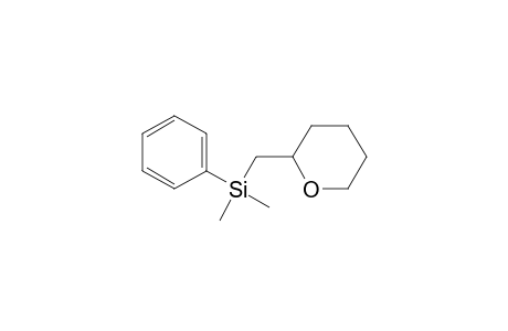 2-[(Phenyldimethylsilyl)methyl]-tetrahydropyran