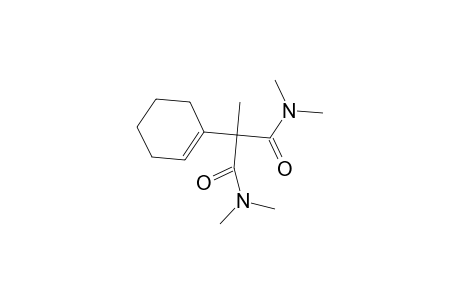 Propanediamide, 2-(1-cyclohexen-1-yl)-N,N,N',N',2-pentamethyl-