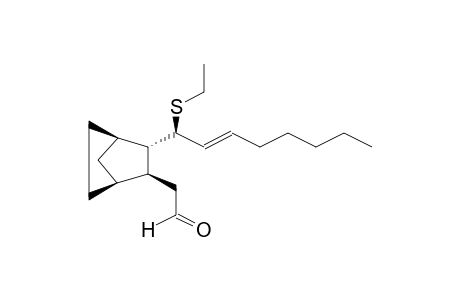 (1S,2S,3R,4R)-2-[1(R)-ETHYLMERCAPTOOCT-2E-ENYL]-3-FORMYLMETHYLBICYCLO[2.2.1]HEPTANE