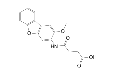 butanoic acid, 4-[(2-methoxydibenzo[b,d]furan-3-yl)amino]-4-oxo-
