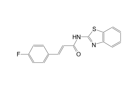 (2E)-N-(1,3-benzothiazol-2-yl)-3-(4-fluorophenyl)-2-propenamide