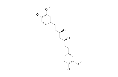 (3R,5S)-3,5-DIHYDROXY-1,7-(4-HYDROXY-3-METHOXYPHENYL)-HEPTANE