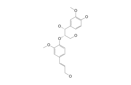 ERYTHRO-1-(4-HYDROXY-3-METHOXYPHENYL)-2-[4-[(E)-3-HYDROXY-1-PROPENYL]-2-METHOXYPHENOXY]-1,3-PROPANEDIOL;MAJOR-DIASTEREOMER