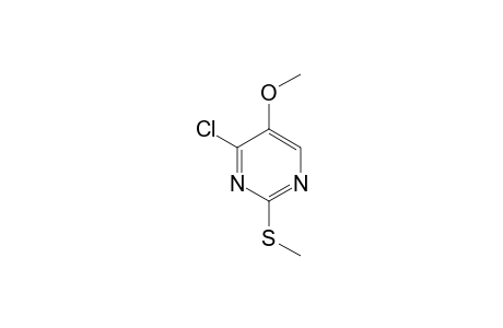 4-Chloro-5-methoxy-2-methylthiopyrimidine