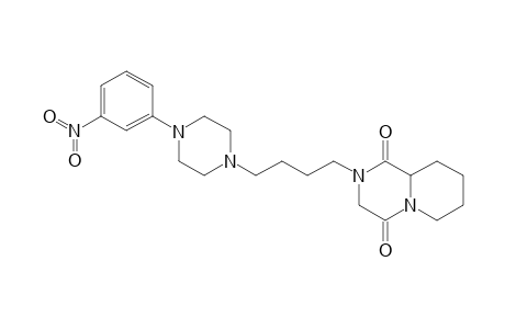2-[4-[4-(META-NITROPHENYL)-PIPERAZIN-1-YL]-BUTYL]-1,4-DIOXOPERHYDRO-PYRIDO-[1,2-A]-PYRAZINE