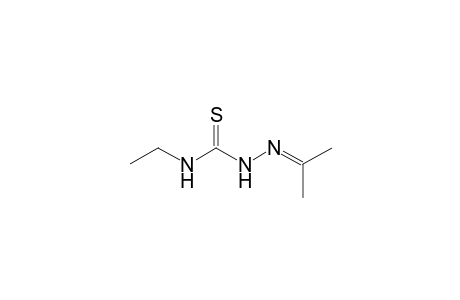 N-Ethyl-2-(propan-2-ylidene)hydrazinecarbothioamide