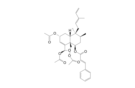 (REL)-2-ALPHA-ACETOXYZUELANIN-6-BETA-CINNAMATE