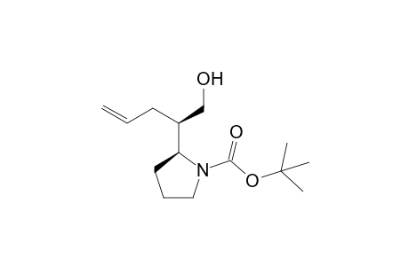 (2S)-2-[(1R)-1-methylolbut-3-enyl]pyrrolidine-1-carboxylic acid tert-butyl ester