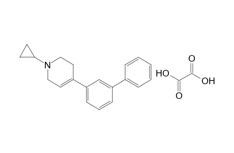 1-Cyclopropyl-4-(3-phenylphenyl)-1,2,3,6-tetrahydropyridine Oxalate salt