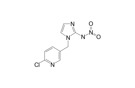 N-[1-[(6-chloropyridin-3-yl)methyl]imidazol-2-yl]nitramide