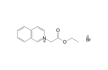 2-(carboxymethyl)isoquinolinium bromide, ethyl ester