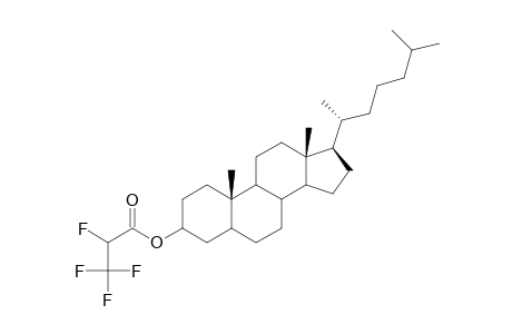 Cholestanyl 2,3,3,3-tetrafluoropropanoate