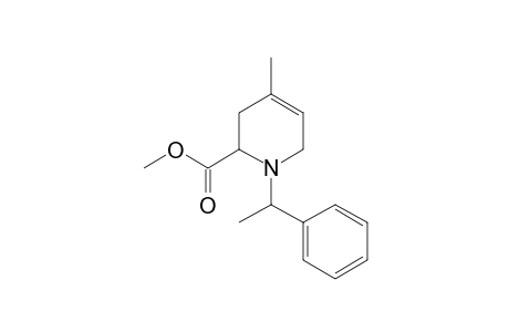 4-Methyl-1-(1-phenylethyl)-3,6-dihydro-2H-pyridine-2-carboxylic acid methyl ester