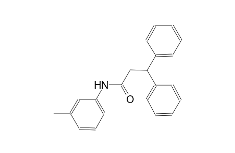 N-(3-methylphenyl)-3,3-diphenylpropanamide