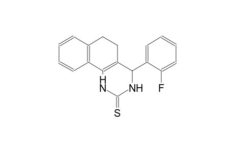 4-(2-fluorophenyl)-3,4,5,6-tetrahydrobenzo[h]quinazoline-2(1H)-thione