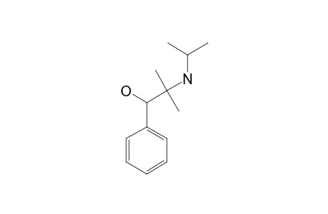 2-methyl-1-phenyl-2-(propan-2-ylamino)propan-1-ol