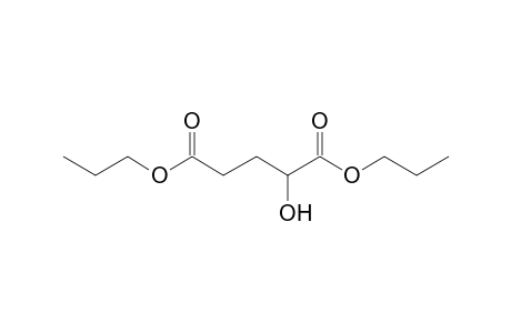 (+-)-Di-n-propyl 2-hydroxypentandioate