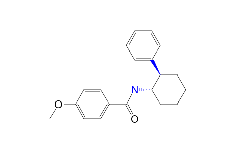 (+/-)-N-(trans-2-phenylcyclohexyl)-p-anisamide