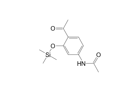 Acetamide, N-[4-acetyl-3-[(trimethylsilyl)oxy]phenyl]-