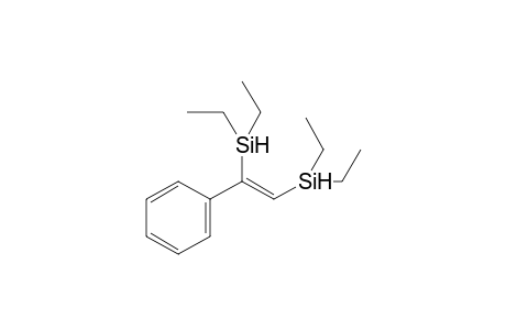 (Z)-(1-Phenylethene-1,2-diyl)bis(diethylsilane)