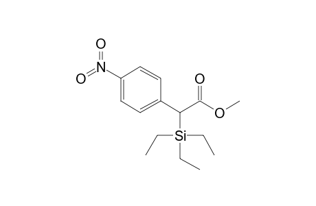 Methyl .alpha.-triethylsilyl-p-nitrophenylacetate