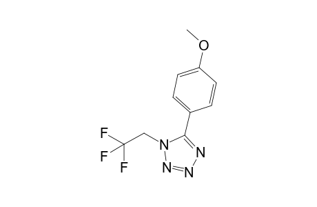 5-(4-Methoxyphenyl)-1-(2,2,2-trifluoroethyl)tetrazole